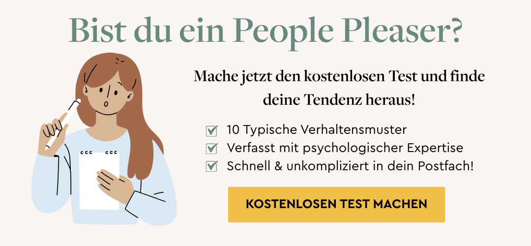 Test um zu erfahren, ob du ein People Pleaser bist.