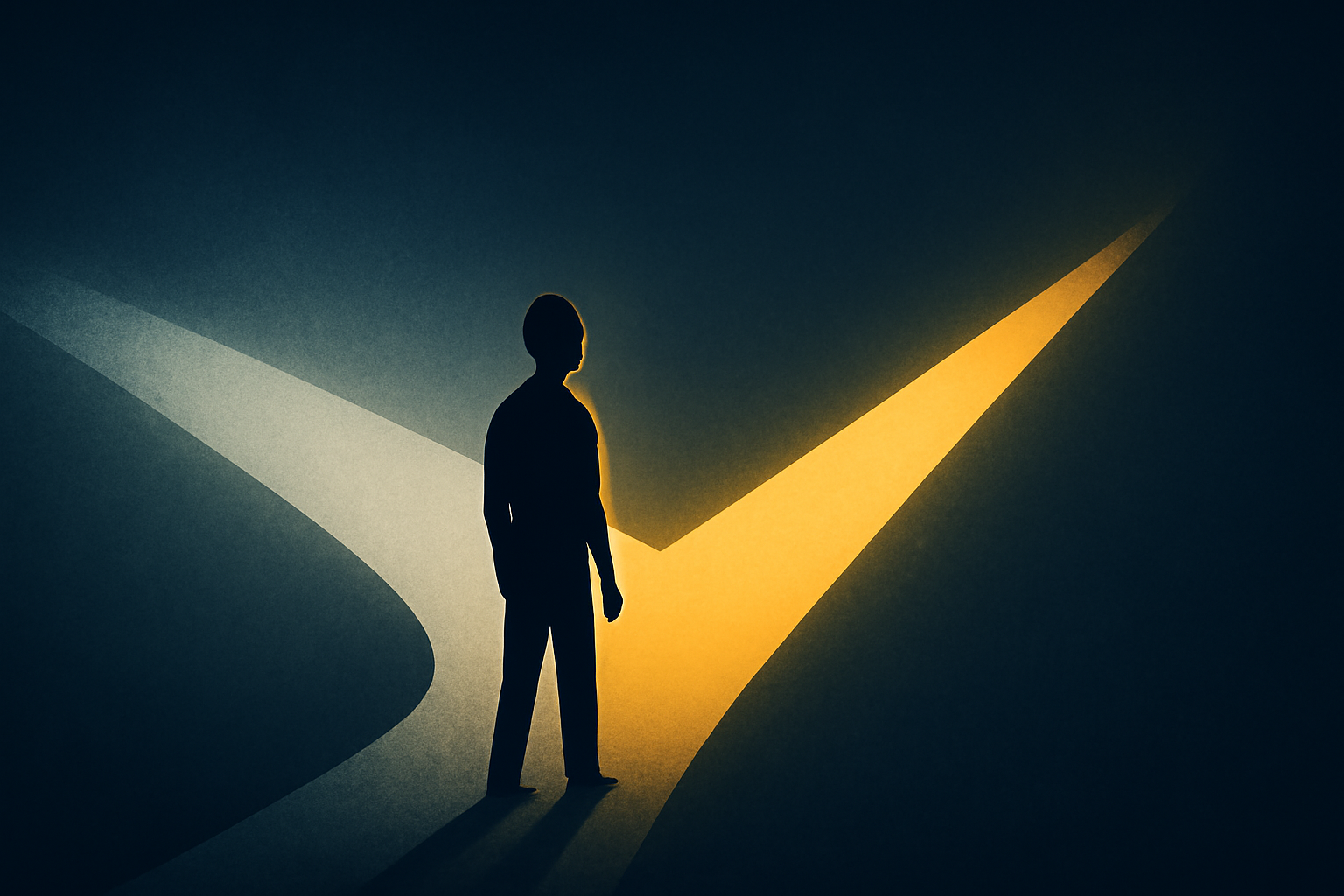 ine Person, die sich nicht mehr nicht gesehen fühlen will, wählt den authentischen Weg des Lichts statt den breiten Weg für alle.